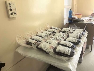 V Nemocnici Zlaté Moravce dnes darovalo krv mimoriadne veľa darcov