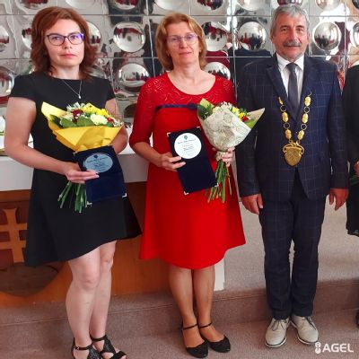 Zdravotníci Nemocnice AGEL Zlaté Moravce si aj tento rok prevzali ocenenie z rúk primátora